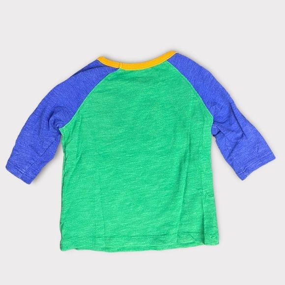 Old NAVY| 3/$15| Blue and Green Baby Boy Graphic Tshirt - Picture 2 of 3